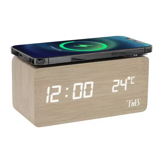 Reveil avec chargeur a induction offre à 29,9€ sur Nature et Découvertes