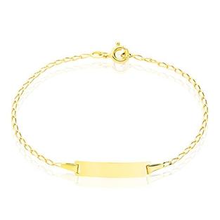 Bracelet Identité Estella Maille Cheval Or Jaune
 - 14 cm offre à 99€ sur Marc Orian