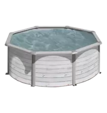 PISCINE ACIER 3,50 H 1,20 CERUSE offre à 989€ sur Cash Piscines