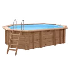 PISCINE BOIS MICHIGAN SPR 4.98x2.98 H 1.17 LUXE offre à 3085€ sur Cash Piscines