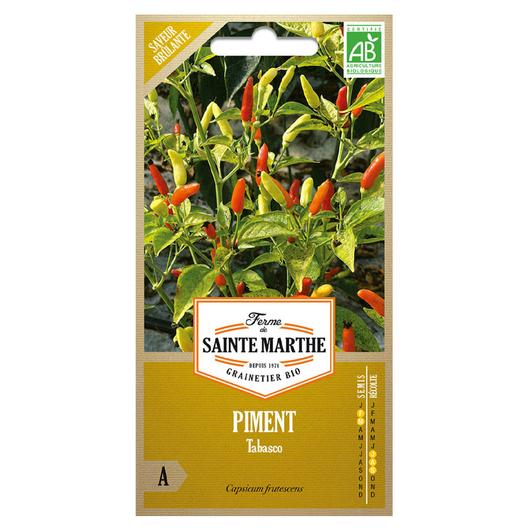 La ferme Sainte Marthe - 30 graines AB - Piment tabasco offre à 3,9€ sur Culture Indoor