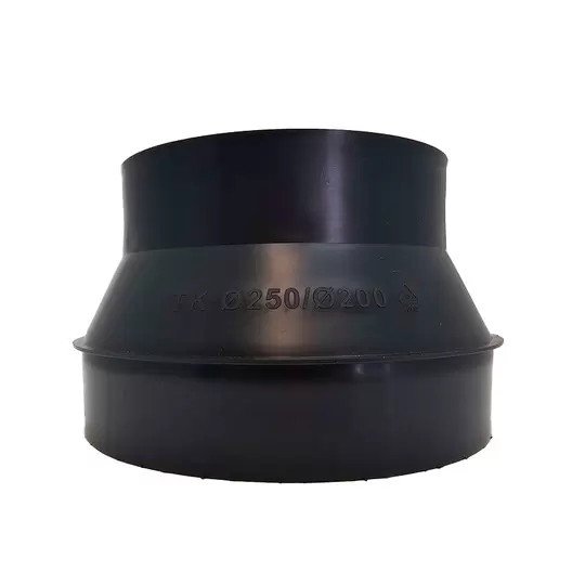 Réducteur 250-200 mm - Adaptateur pour gaine et ventilation - Noir offre à 14,9€ sur Culture Indoor