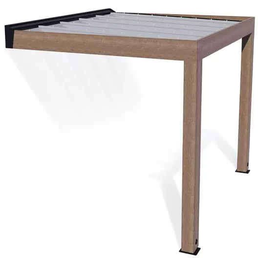 Canopia - Pergola - Helsinki Solar control - 3x3.4m - Bois de cèdre offre à 3086,55€ sur Culture Indoor