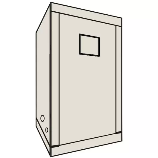 BBS premium white - Chambre de culture 80x80x180 cm offre à 149€ sur Culture Indoor
