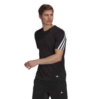 T-shirt Adidas Sportswear 3 Stripes - Noir                          1 couleur offre à 14,95€ sur Footkorner