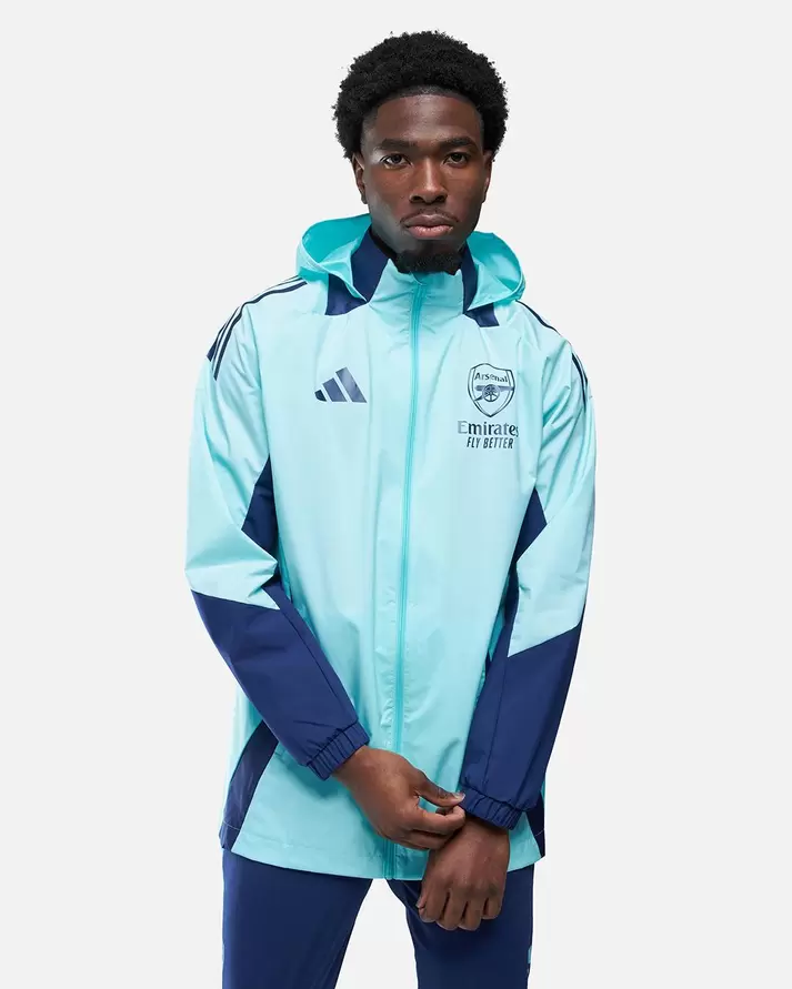 Veste Coupe-Vent Arsenal 2024/2025 - Bleu   1 couleur offre à 69,93€ sur Footkorner