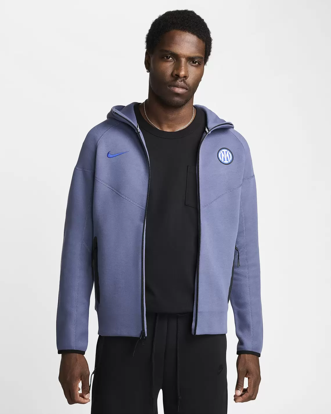 Veste Inter Milan Tech Fleece 2024/2025 - Bleu   1 couleur offre à 97,93€ sur Footkorner