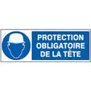 Panneau PS Choc en 330x200 Protection obligatoire de la tête offre à 3€ sur Chausson Matériaux