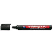 EDDING Marqueur Edding 330 permanent, corps plastique, pointe biseautée - coloris Noir offre à 1,79€ sur Calipage