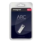INTEGRAL Clé USB 2.0 Métal ARC 64Go INFD64GBARC offre à 10,25€ sur Calipage