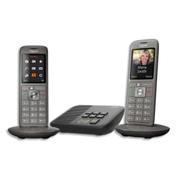 GIGASET Téléphone CL660 avec répondeur DUO Gris L36852-H2824-N101 offre à 124,99€ sur Calipage