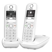 GIGASET Téléphone sans fil AS690 Duo Blanc AS690DUOBLC sans répondeur offre à 55€ sur Calipage