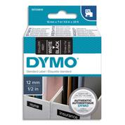 DYMO Ruban nylon D1 12mmx7m Blanc sur Noir 16957 offre à 26,58€ sur Calipage