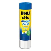 UHU Stick Magic 8g colle Bleue qui devient transparente au séchage offre à 1,68€ sur Calipage