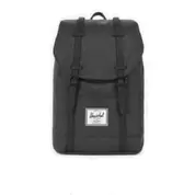 HERSCHEL Sac à dos Retreat 19,5 litres. Poche pour ordinateur 15 pouces. Coloris Noir et bretelles Noires offre à 66,68€ sur Calipage