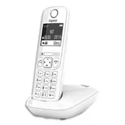 GIGASET Téléphone sans fil AS690 Blanc AS690BLC Solo sans répondeur offre à 34,99€ sur Calipage