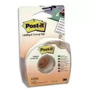 POST-IT Bande de correction adhésive et repositionnable sur dévidoir plastique jetable 25,4 mm x 17,7 m offre à 11,21€ sur Calipage