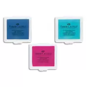 FABER CASTELL Gomme MIE DE PAIN pour le gommage du fusain et craie, assortis : Turquoise,vert pomme, mûre offre à 1,27€ sur Calipage