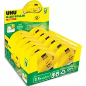 UHU Pack éco 12 rollers glue Dry & Clean jetable permanent 9,5mx6,5mm offre à 55,92€ sur Calipage