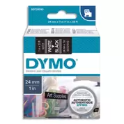 DYMO Ruban D1 poly 24mmx7m Blanc/Noir BB1 S0721010 offre à 37,08€ sur Calipage