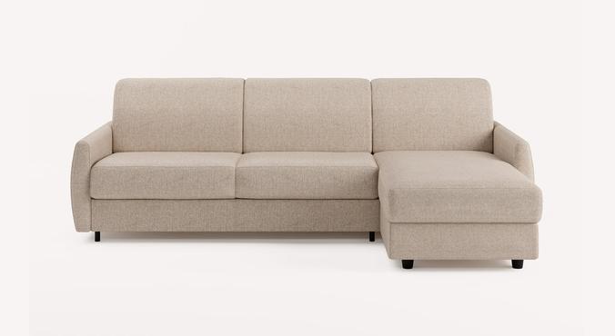 Canapé-lit d'angle coffre classique offre à 2230€ sur La Maison du Convertible