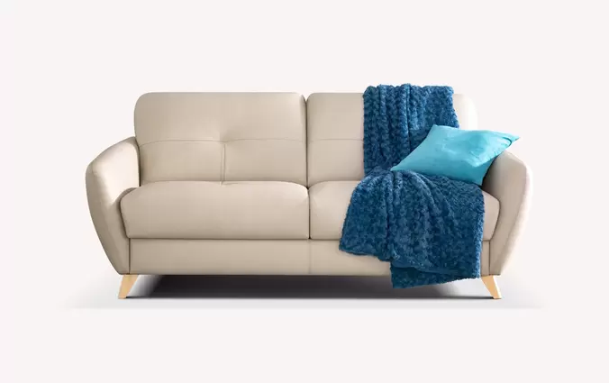 Canapé convertible scandinave cuir offre à 2680€ sur La Maison du Convertible