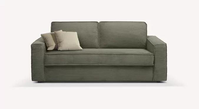 Canapé-lit cocooning avec passepoil offre à 1390€ sur La Maison du Convertible