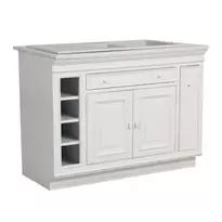 Plateau pour meuble de cuisine bas blanc pour évier - Harmonie offre à 132,86€ sur Interior's