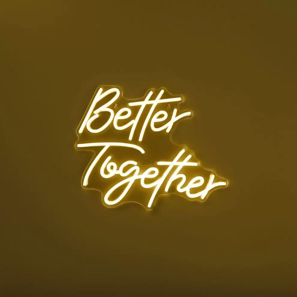 LAMPE EFFET NEON BETTER TOGETHER offre à 39,99€ sur La chaise longue