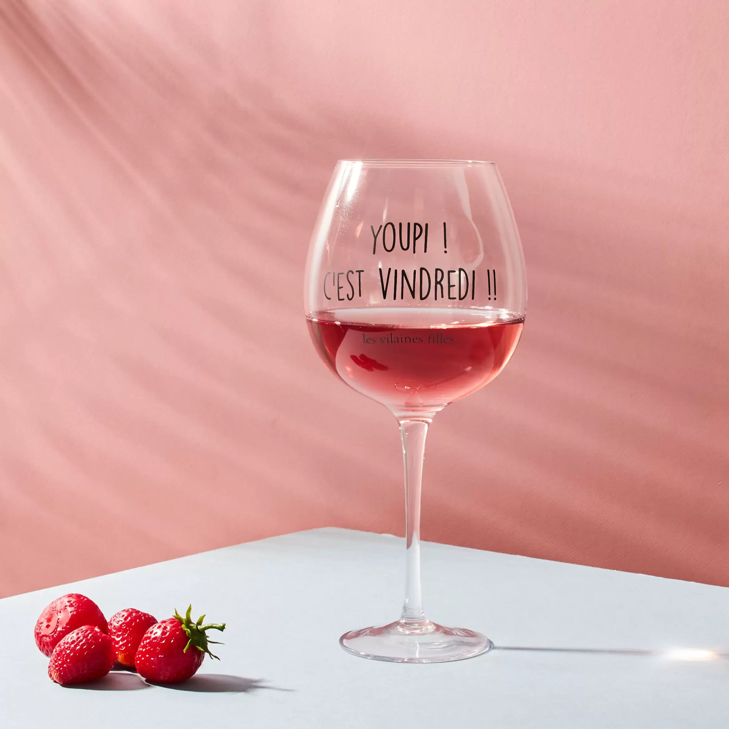 VERRE A VIN 75 CL YOUPI C EST VINDREDI offre à 14,99€ sur La chaise longue