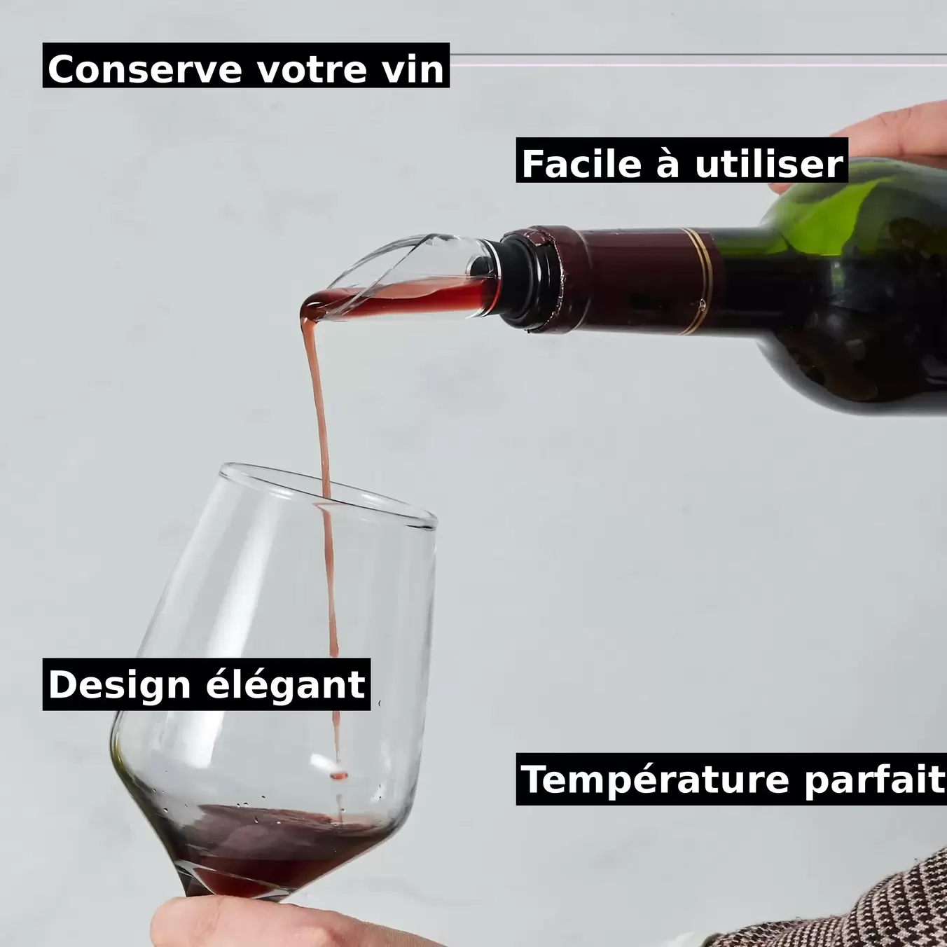 VERSEUR RAFRAICHISSEUR VIN offre à 19,99€ sur La chaise longue