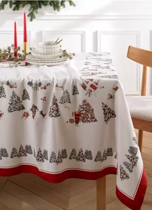 NAPPE EN COTON SCÈNES ENNEIGÉES offre à 79,99€ sur Bouchara