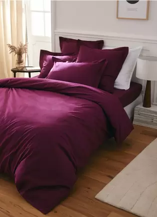 HOUSSE DE COUETTE UNIE EN PERCALE DE COTON offre à 52,79€ sur Bouchara