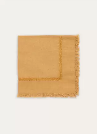 LOT DE 2 SERVIETTES DE TABLE BRODÉES AVEC FINITION offre à 12,99€ sur Bouchara