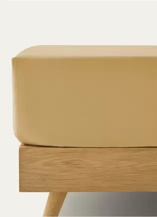 DRAP HOUSSE UNI EN PERCALE DE COTON offre à 22,49€ sur Bouchara