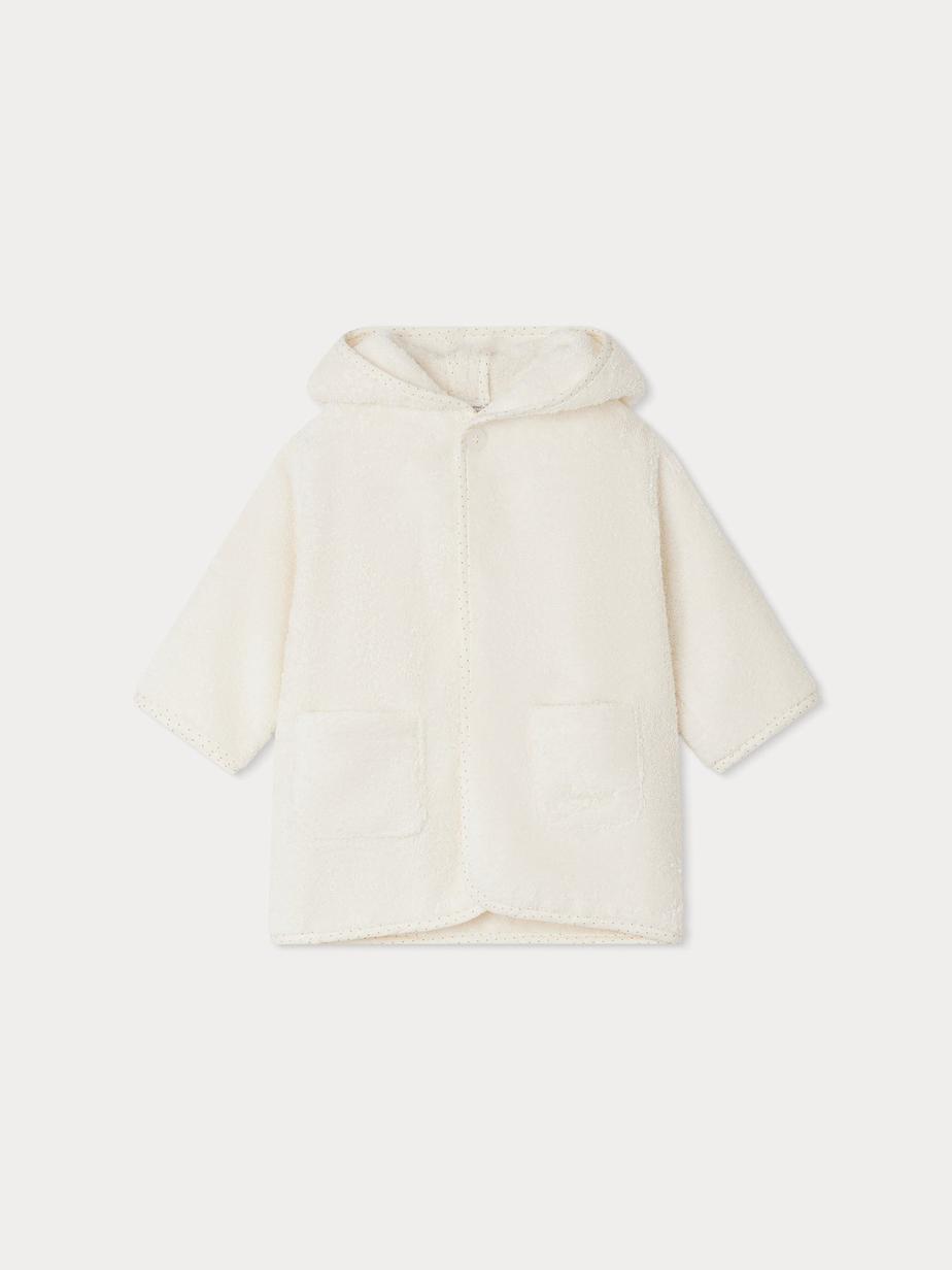 Peignoir bouclette Apeign blanc lait offre à 125€ sur Bonpoint