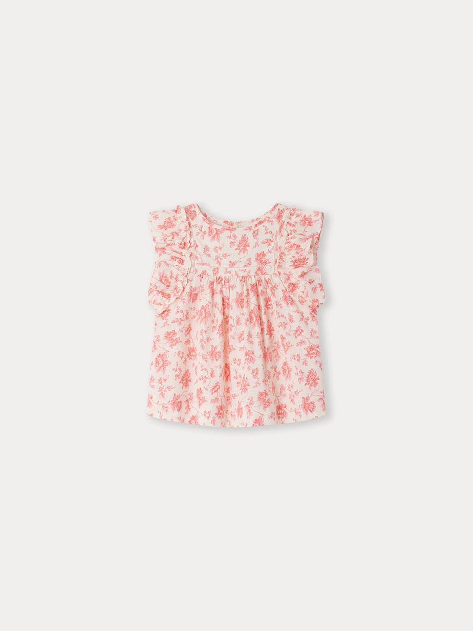 Blouse Celene framboise offre à 165€ sur Bonpoint