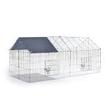 Cage enclos extérieur grillagé 75x180cm pour lapin, cochon d'inde, cobaye... offre à 64,99€ sur Shopix