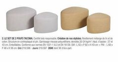 Bois  offre sur Maisons du Monde