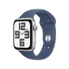 Apple Watch SE GPS 44mm Aluminium Argent avec Bracelet Sport Denim (M/L) offre à 279€ sur SFR