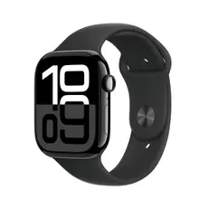 Apple Watch Series 10 4G 46mm Aluminium Noir de jais avec Bracelet Sport Noir (M/L) offre à 569€ sur SFR