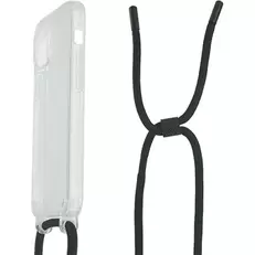 Coque Transparente pour Apple iPhone 13 Mini avec cordon noir offre à 19,99€ sur SFR