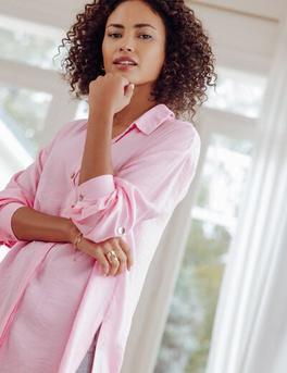 Chemise manches longues rose vif femme offre à 49,99€ sur Bréal