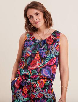 T-shirt sans manches multicolore femme offre à 39,99€ sur Bréal