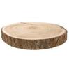 Tranche de bois brut L29 xP33 x ép3cm offre à 4,85€ sur Retif