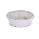 Panier rond bambou blanc diam.25xHaut.7cm offre à 1,49€ sur Retif