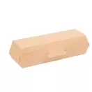 Boîte hot dog The Pack carton ondulé nano micro naturel 23,2x9x6,3cm - par 50 offre à 0,21€ sur Retif