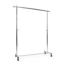 Portant droit pliant solide L150cm - hauteur réglable de 118 à 190cm – chromé offre à 119,99€ sur Retif