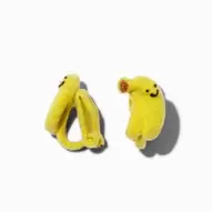 Boucles d'oreilles à clip banane pelucheuse jaune offre à 4€ sur Claire's