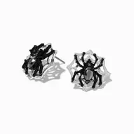 Clous d'oreilles araignée strass noirs offre à 4€ sur Claire's